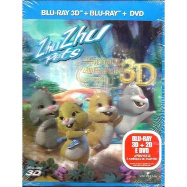 Imagem de Blu-Ray Zhu Zhu Pets (3D/2D) + Dvd + Luva - Universal