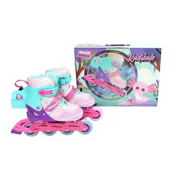 Imagem de Patins Smoke Rosa - Ajustável 34 á 37 - Unitoys
