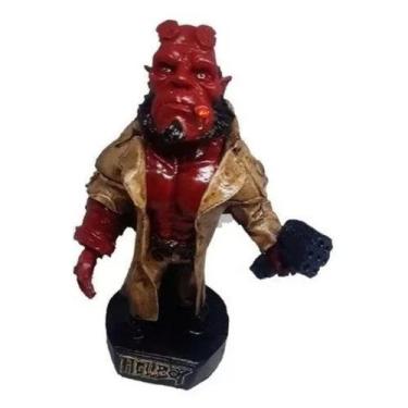 Imagem de Miniatura Estatueta Boneco Resina Hellboy Action Figure N3 - Crazy Toy