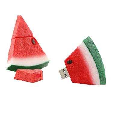 Imagem de 4 GB melancia modelo USB Flash Drive USB 3.0 dispositivo de armazenamento USB Flash Disk USB Drive USB 3.0 Memory Stick USB Stick U Disk Pen Drive USB Flash Memory USB Disk Data Storage - Vermelho