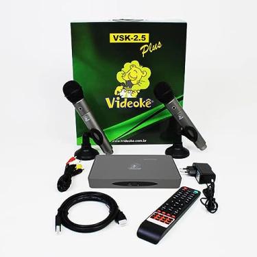 Imagem de Aparelho Videokê Vsk2.5 Plus C/9.897 Canções na Memoria