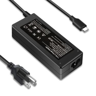Imagem de Adaptador de carregador 45W tipo C USB C para HP Chromebook X360
