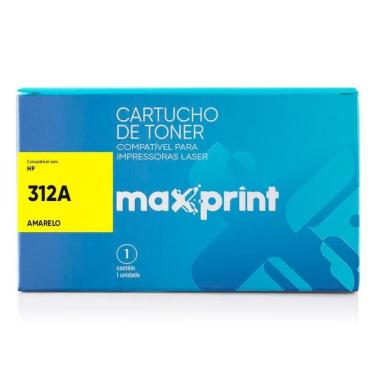 Imagem de Toner Maxprint compatível com HP 312A Amarelo - CF382A