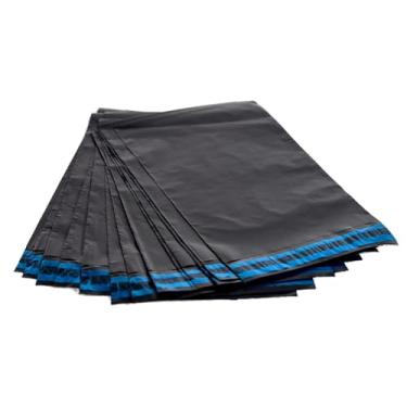 Imagem de Envelope Segurança 32x40 100und Ecológico Cinza Reciclado Saco Correios Sedex Ecommerce Embalagem Fácil