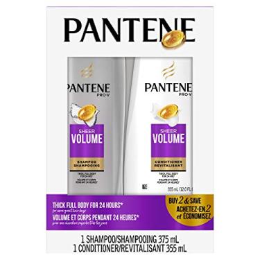 Imagem de Pantene Pro-V Sheer Volume Shampoo & Conditioner, 375 ml + 355 ml (packaging may vary)