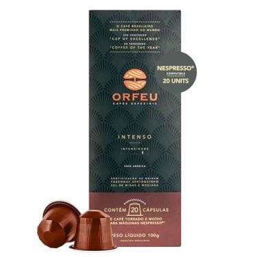 Imagem de ORFEU Cápsulas De Café Orfeu Intenso Compatível Com Nespresso Contém 20 Unidades