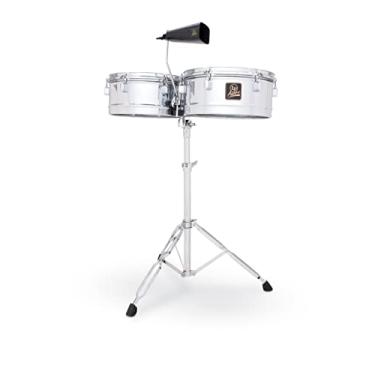 Imagem de Conjunto de percussão latina LPA256 Aspire Series 33.0 cm e 35.6 cm Timbale com Cowbell