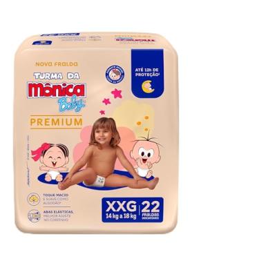 Imagem de Turma da Mônica Baby Premium Econômica XXG 22 Unidades