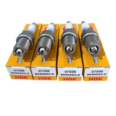 Imagem de Jogo Vela Ignicao Berlingo Xsara Brava Doblo Fiorino Marea Palio Siena Stilo Strada Astra Corsa Meriva Vectra Zafira 205 206 306 Partner Bkr6ekcd