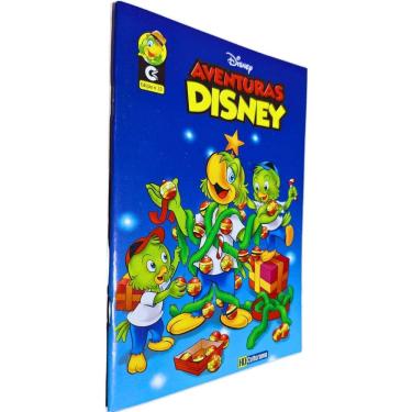 Imagem de Quadrinhos HQ Gibi Graphic Novel Formatinho 13,50x19 cm Lombada com Grampos Aventuras Disney Edição nº 55 Culturama