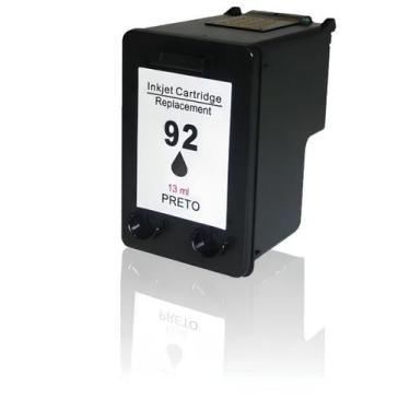Imagem de Cartucho Para HP C3150 92xl - C9362WB Black Compatível - Toner Vale