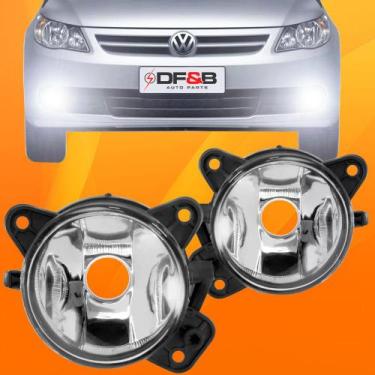 Imagem de Par Farol De Milha Auxiliar Gol Voyage Saveiro G5 Polo Golf - JCV