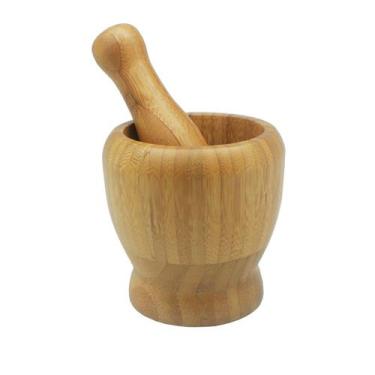 Imagem de Conjunto pilao bamboo 10cm - Niazitex, Única