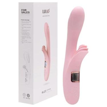Imagem de Vibrador ponto g estimula clitórishot lilo - VIPMIX, Vinho