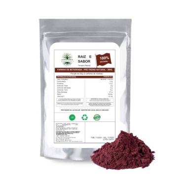 Imagem de Farinha de Beterraba 200g: Cor e Nutrição para Suas Receitas - Raiz e 