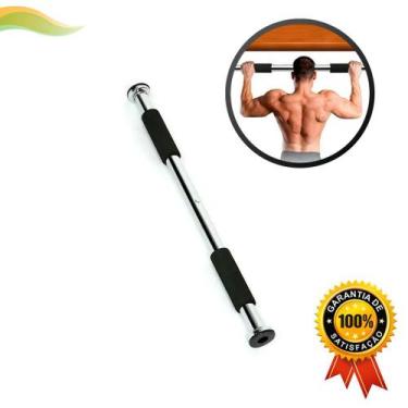 Imagem de Barra Fixa Porta Ajustável Musculação Treino Exercício Funcional - MB 