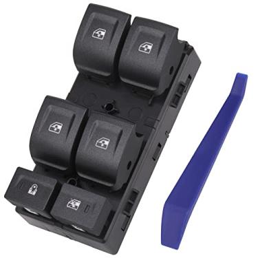 Imagem de Obaee Botão de controle do interruptor de janela Master Power Side do motorista compatível com Chevrolet Tahoe/Suburban/GMC Yukon/Yukon XL, 2016-2018 Suburban 3500, OEM de substituição 23427094, 12