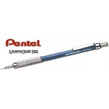 Imagem de Lapiseira Graphgear 500 0.3mm/ 0.5mm/ 0.7mm/ 0.9mm -  Pentel / WX Gift