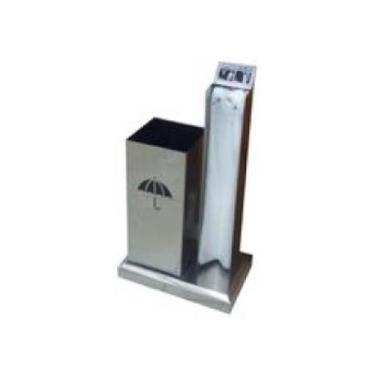 Imagem de Embalador De Guarda Chuva Com Porta Guarda-Chuva Inox - Ati Glass