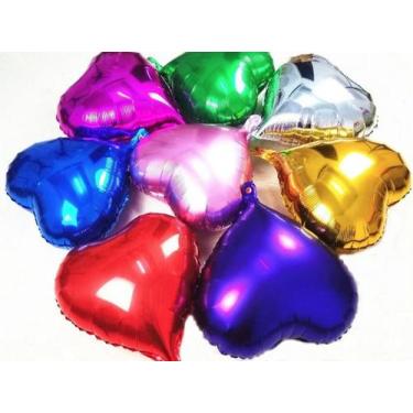 Imagem de Balão metalizado 45 cm - Comercial ponto de sorte