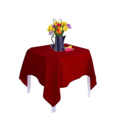 Imagem de 10 Toalha De Mesa Buffet Oxford Restaurante Festa 1,50x1,50m Overloque