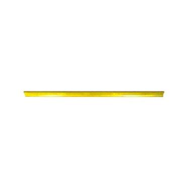 Imagem de Porta Etiqueta Simples Amarelo 90cm com Acrílico New Plus/plus - Sa Gô