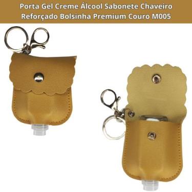 Imagem de Porta Gel Creme Álcool Sabonete Chaveiro Reforçado Bolsinha Premium Co