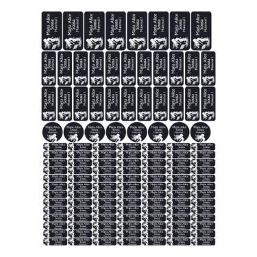 Imagem de 129 Etiquetas Escolares Personalizado Vinil Sereia - Tectoner, SEREIA 