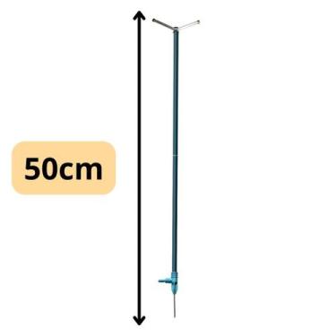 Imagem de Aspersor araújo giratório ar50 alumínio 1/2 50cm - Araújo Irrigação