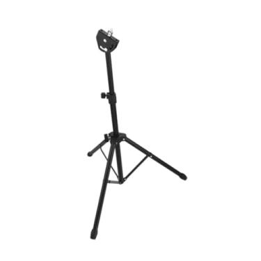 Imagem de YIJU Suporte de bateria silencioso de 8'' com altura ajustável para instrumento musical, suporte para almofada de bateria, suporte para instrumento de
