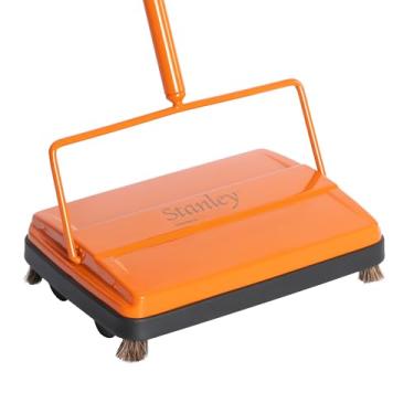 Imagem de STANLEY HOME PRODUCTS Stanley Electrostatic Carpet & Floor Sweeper - Laranja Escuro