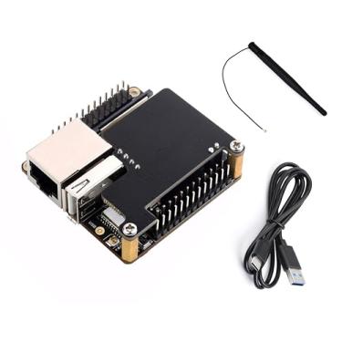 Imagem de Placa de desenvolvimento Luck-Fox Pico Ultra RV1106G2 Linux, integra processadores ARM Cortex-A7/RISC-V MCU/NPU/ISP, 8GB eMMC, 128MB DDR3L, 0.5TOPS NPU, com Wire-Less (com placa e módulo PoE)