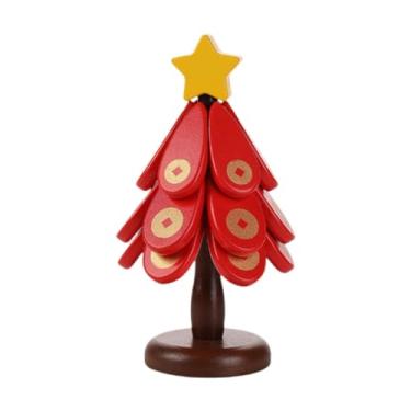 Imagem de YWJLQH 3x trivets de madeira para pratos quentes porta-copos de árvore de madeira, trivets dobráveis ​​em forma de árvore para bancadas canecas decorações de, Estrela