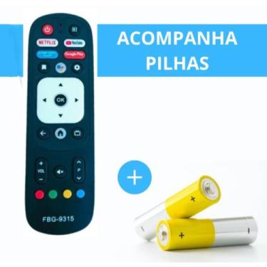 Imagem de Controle Remoto TV Compatível VIZZION FBG 9315