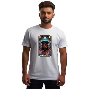 Imagem de Camiseta Unissex Taro cachorro Rottweiler - Alearts, P