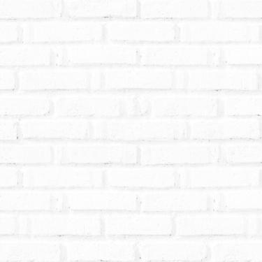 Imagem de Papel De Parede Pedras Tijolos Brancos Pintando Autocolante