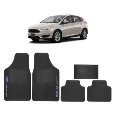 Imagem de Tapete Automotivo Ford Personalizado Preto Todos os Modelos - NoBrand,