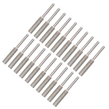 Imagem de Afiador de Motosserra de Diamante de 20 Unidades, Lixa de Pedra de Amolar, Afiador de Motosserra 4,0 Mm para Afiar e Esmerilhar Motosserras Com Cabeça de Serra de Corrente, Afiar