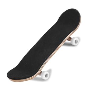Imagem de Akozon 1Pc Fun Finger Skateboarding Com Caixa - Mini Brinquedo de Escala de Bordo de Liga de Madeira para Reduzir a Pressão - Lembrancinhas para Crianças, Azul Claro