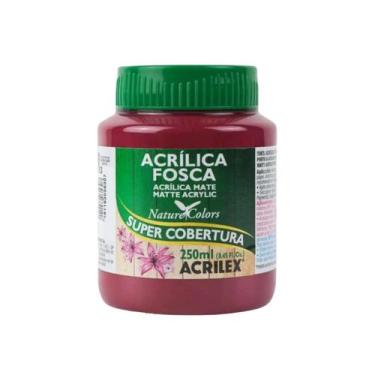 Imagem de Tinta Acrílica Acrilex Fosca 250ml Escolha a Cor, 826 - CEREJA