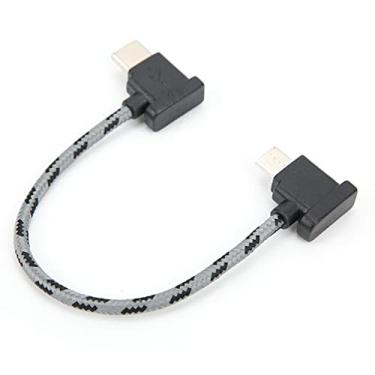 Imagem de Cabo de Dados, Controlador Remoto de ângulo Reto Tipo C para Micro -USB Cabo de Dados para Bolso 2 Controlador Remoto de Bolso Com Compatível Com Pocket OSMO