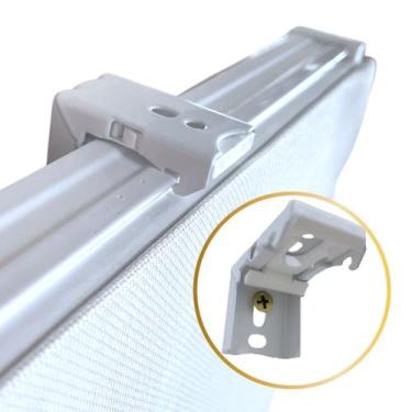 Imagem de Kit 2  Suportes Para Cortina Persiana Romana   - ART DECORAR