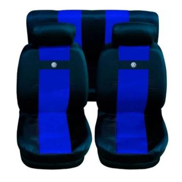 Imagem de capa banco d carro em nylon azul p Fox 2020 - gj ACC