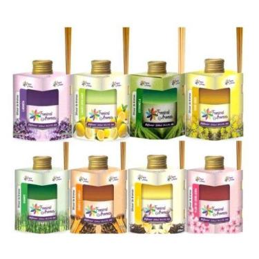 Imagem de Top Aromatizador De Ambiente Tropical Aromas 250ml 6 Varetas - TUDODCO