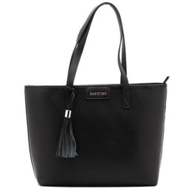 Imagem de Bolsa Feminina Rafitthy Grande de Ombro Texturizada 28.15238-Feminino