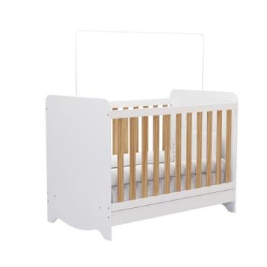 Imagem de Berço Modelo Americano Ben - Moveis Peroba - Peroba Móveis, Amendoa/Br