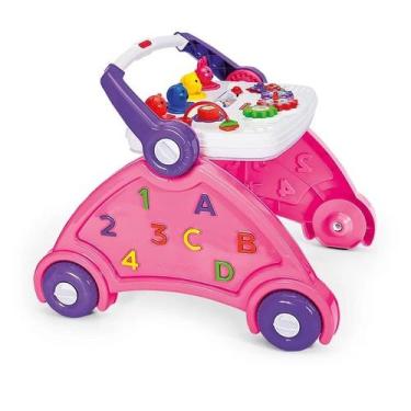 Imagem de Andador Infantil Didático com Atividades e som de Animais - POLIPLAC, 