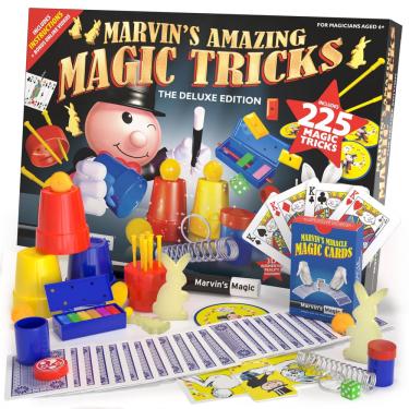 Imagem de Conjunto mágico Marvin's Magic Box of Tricks com 225 truques de mágica