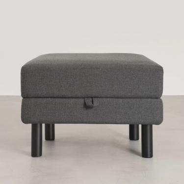 Imagem de Puff Baú Antúrio 60cm CabeCasa MadeiraMadeira