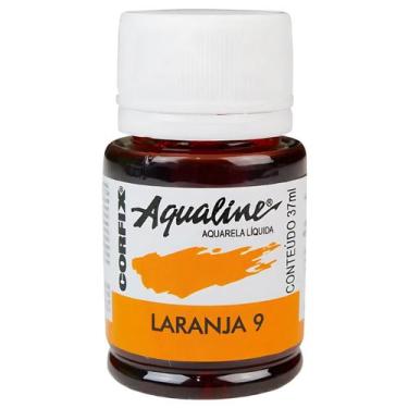 Imagem de Tinta Aquarela Liquida Aqualine Corfix 37ml - 20037, 009 - LARANJA
